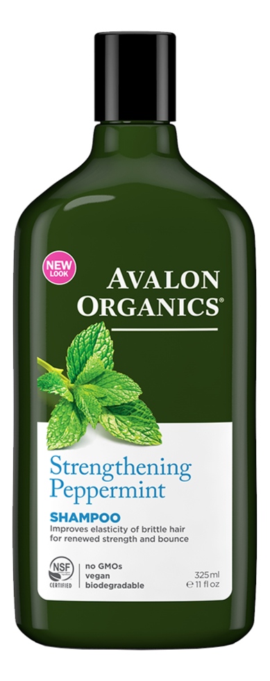 

Шампунь для волос укрепляющий с маслом мяты Strengthening Peppermint Shampoo 325мл