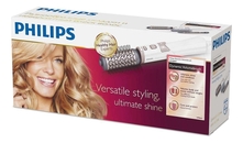PHILIPS Фен-щетка для волос Dynamic Volumebrush HP8664/00 1000W (2 насадки)