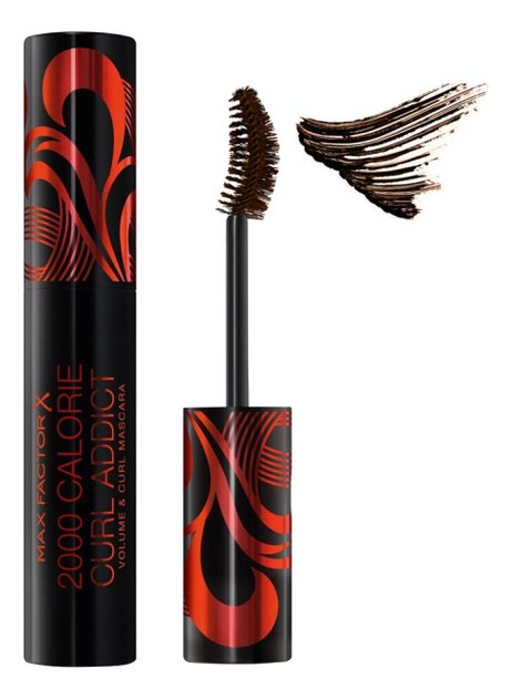 

Тушь для ресниц подкручивающая 2000 Calorie Curl Addict Volume & Curl Mascara 11мл: 02 Black Brown, Тушь для ресниц подкручивающая 2000 Calorie Curl Addict Volume & Curl Mascara 11мл