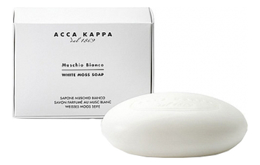 Мыло туалетное Белый мускус White Moss Soap 150г мыло туалетное acca kappa белый мускус white moss soap 150г