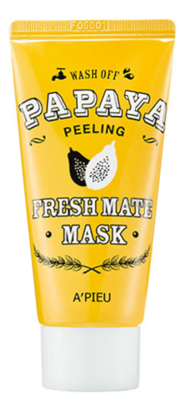 

Очищающая пилинг-маска для лица Fresh Mate Papaya Mask Peeling 50мл