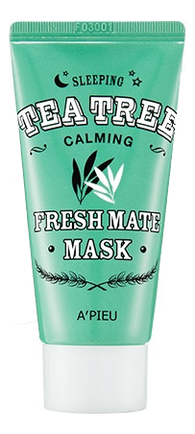 

Ночная успокаивающая маска для лица Fresh Mate Tea Tree Mask Calming 50мл
