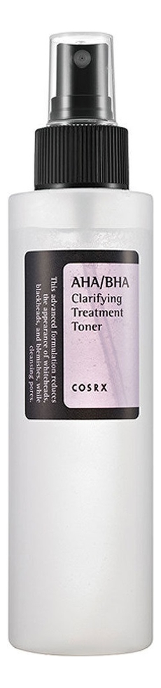 cosrx aha bha clarifying treatment toner Тонер для лица AHA/BHA Clarifying Treatment Toner 150мл