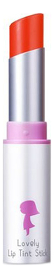 

Тинт для губ Lovely Lip Tint Stick 4,3г: 04 Orange Ade, Тинт для губ Lovely Lip Tint Stick 4,3г