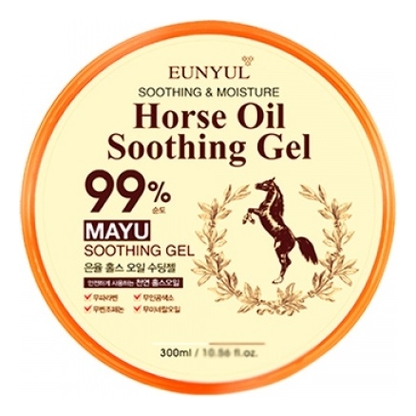 

Гель для лица с лошадиным жиром Horse Oil Soothing Gel 99% 300мл