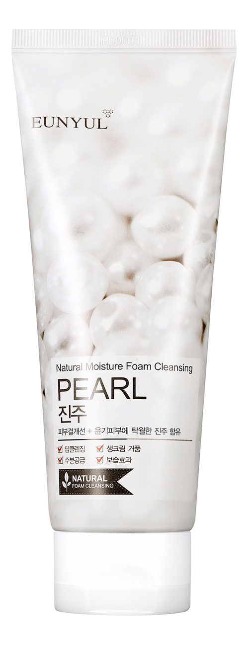 

Очищающая пенка для лица с жемчужной пудрой Natural Moisture Pearl Foam Cleansing 150мл