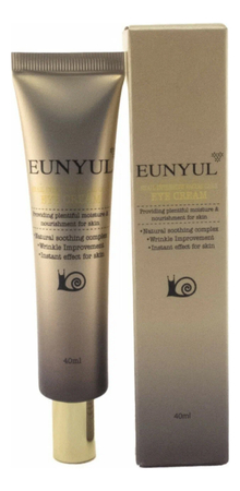 EUNYUL Крем для кожи вокруг глаз с муцином улитки Snail Intensive Facial Care Eye Cream 40мл