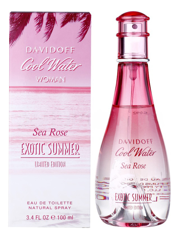 

Cool Water Sea Rose Exotic Summer: туалетная вода 100мл, Cool Water Sea Rose Exotic Summer
