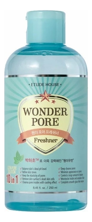 

Тоник для проблемной кожи Wonder Pore Freshner 250мл: Тоник 250мл, Тоник для проблемной кожи Wonder Pore Freshner