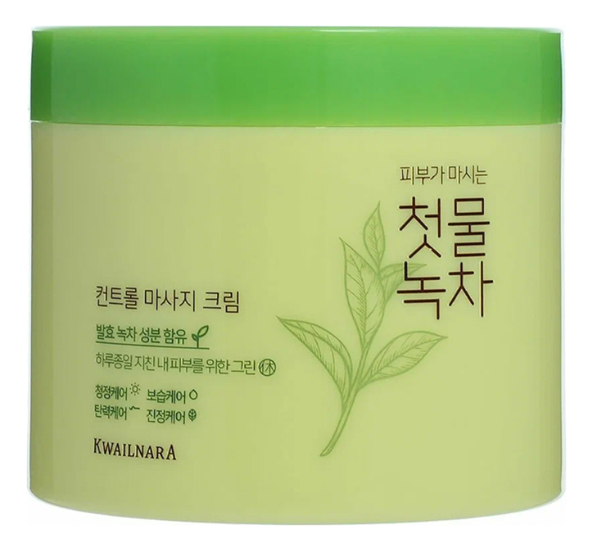 Массажный крем для лица Green Tea Control Massage Cream 300г