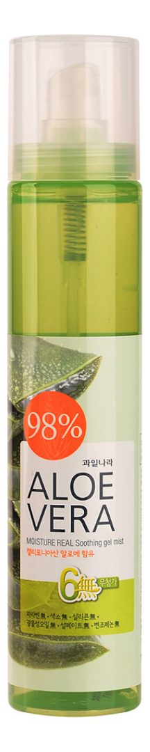 

Мист успокаивающий для тела и волос Kwailnara Aloe Vera Moisture Real Soothing Gel Mist 125мл