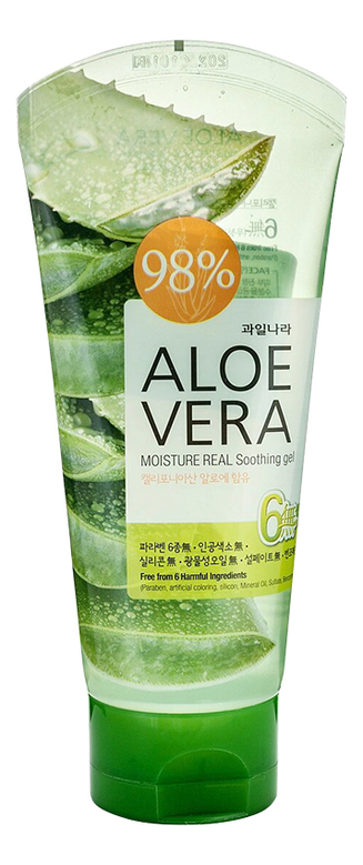 Гель для тела успокаивающий Body Phren Aloe Vera Moisture Real Soothing Gel 150г: Гель 150г от Randewoo