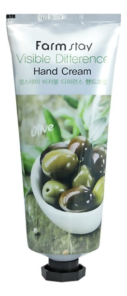 Крем для рук с экстрактом оливы Visible Difference Hand Cream Olive 100г от Randewoo