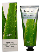 Farm Stay Крем для рук с экстрактом алоэ Visible Difference Hand Cream Aloe 100мл