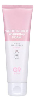 

Пенка для умывания осветляющая с молочными протеинами G9 Skin White In Milk Whipping Foam 120мл