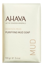 AHAVA Мыло на основе грязи Мертвого моря Deadsea Mud Purifying Mud Soap 100г