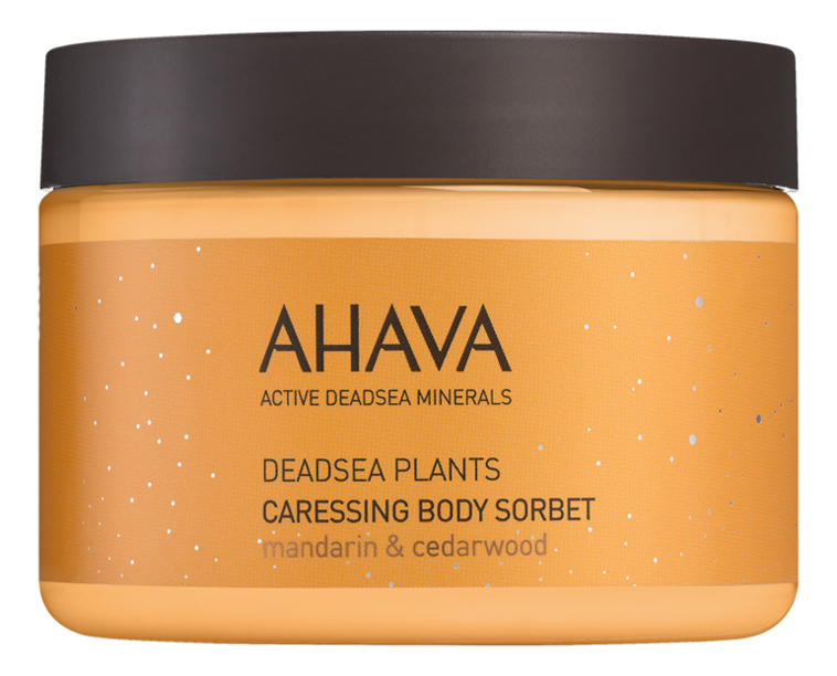 Нежный крем-сорбет для тела Deadsea Plants Caressing Body Sorbet 350мл (мандарин и кедр)