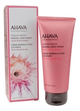 AHAVA Минеральный крем для рук Deadsea Water Mineral Hand Cream Cactus & Pink Pepper 100мл (кактус и розовый перец)