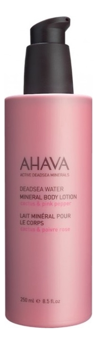 Минеральный лосьон для тела Deadsea Water Mineral Body Lotion Cactus  Pink Pepper 250мл (кактус и розовый перец)