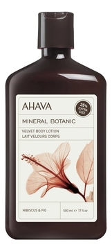 Крем для тела Гибискус и инжир Mineral Botanic Velvet Body Lotion Hibiscus & Fig 500мл