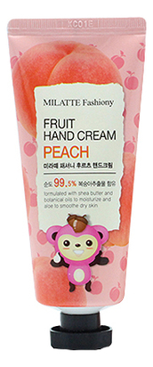 Крем для рук с экстрактом персика Fashiony Fruit Hand Cream Peach 60г от Randewoo