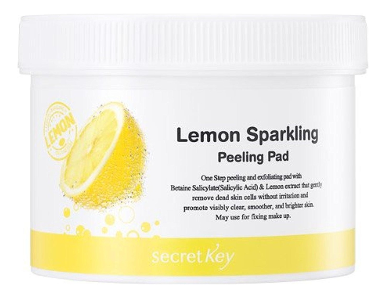 Диски ватные для пилинга Lemon Sparkling Peeling Pad 70шт от Randewoo