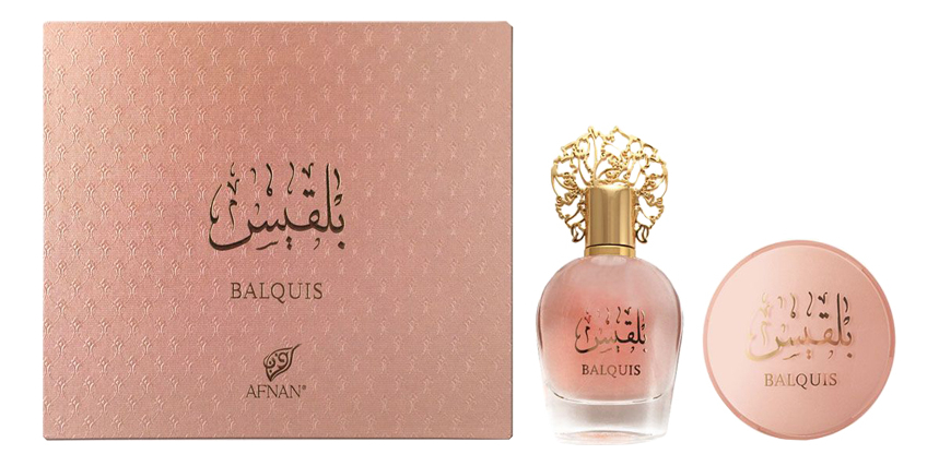 

Balquis: набор (п/вода 50мл + твердые духи 50г), Balquis