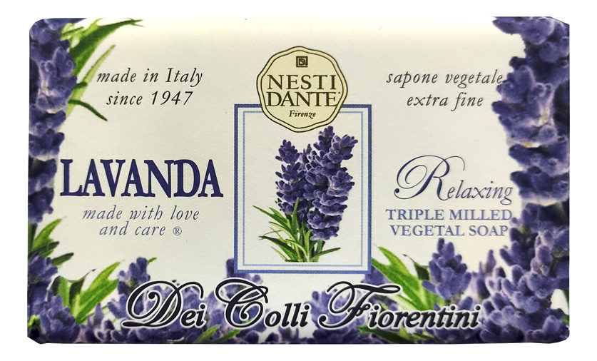 

Мыло Dei Colli Fiorentini Relaxing Lavanda Soap 250г (расслабляющая лаванда)