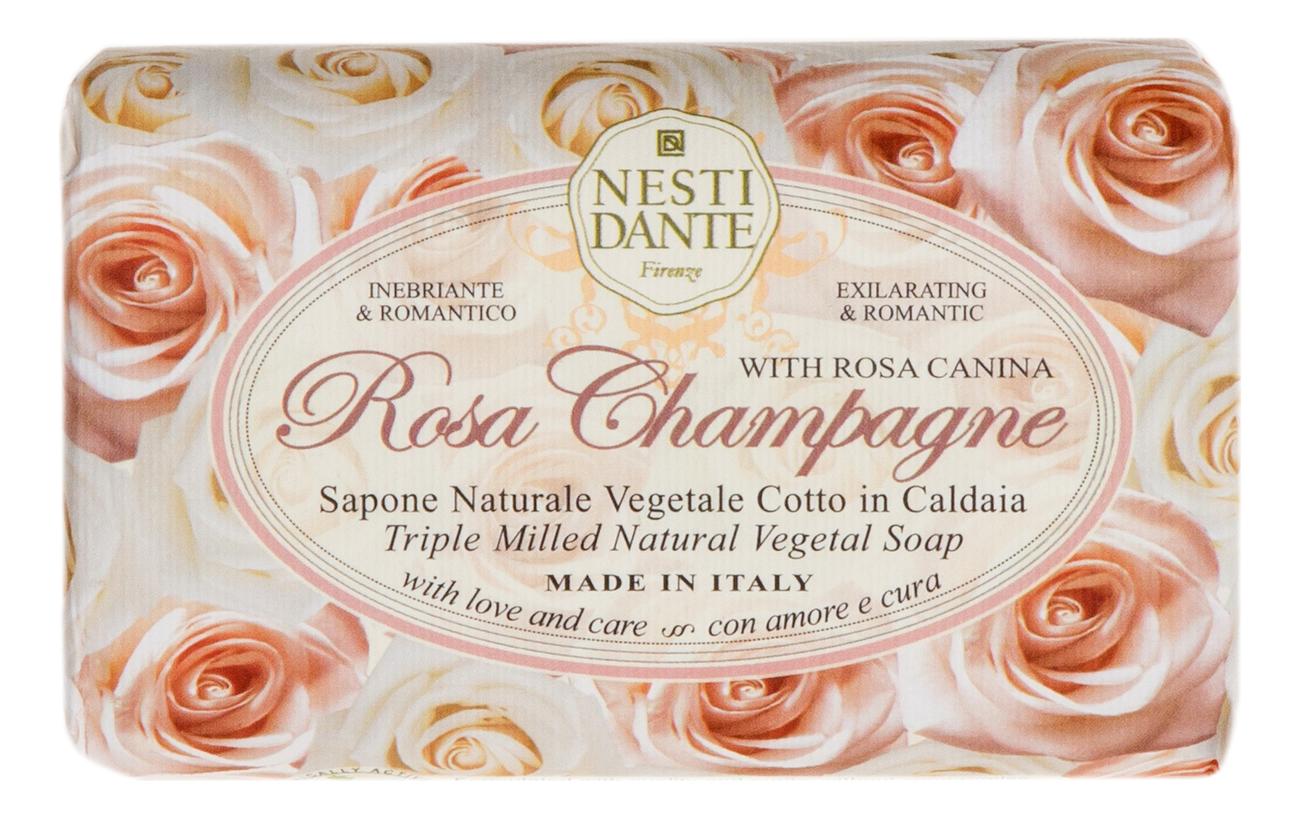 

Мыло With Rosa Canina Rosa Champagne Soap 150г (роза шампань)