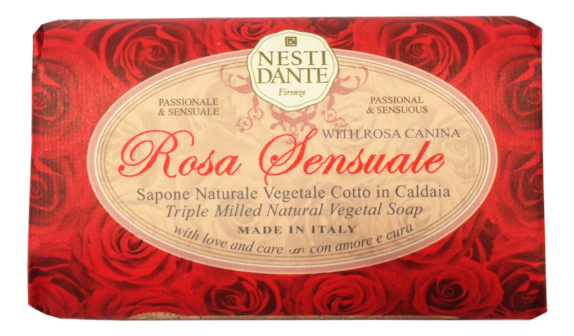 

Мыло With Rosa Canina Rosa Sensuale Soap 150г (чувственная роза)
