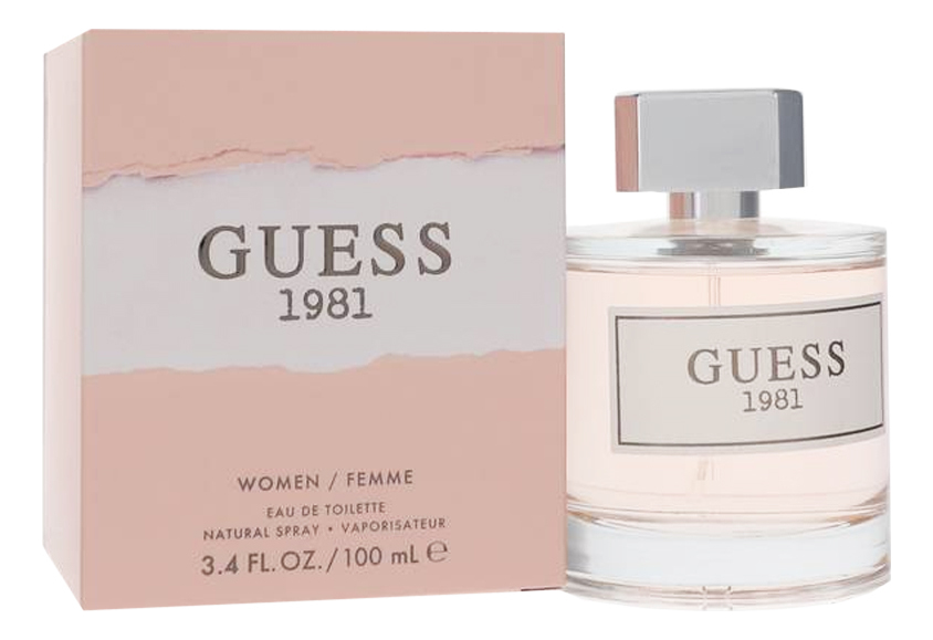 

Guess 1981: туалетная вода 100мл, Guess 1981