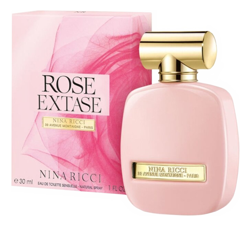 Rose Extase: туалетная вода 30мл nina ricci rose extase 80