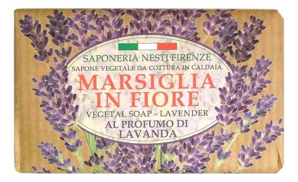 

Мыло Marsiglia In Fiore Lavender Soap 125г (лаванда)
