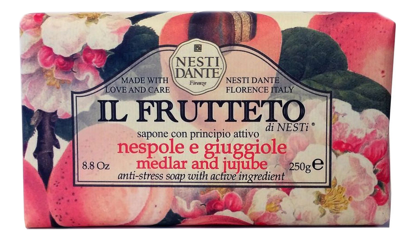 Мыло Il Frutteto Medlar & Jujube Soap 250г (мушмула и китайский финик)