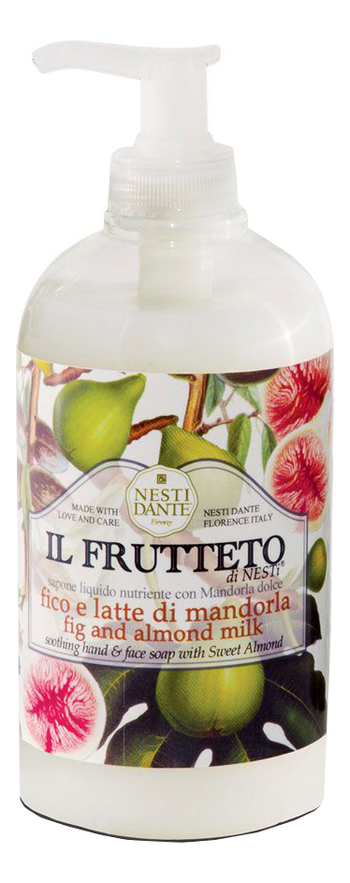

Жидкое мыло Il Frutteto Fig & Almond Milk 500мл (инжир и миндальное молоко)