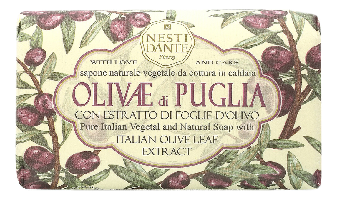 

Мыло Olivae di Puglia Soap 150г (олива из Апулии)