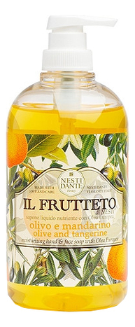 

Жидкое мыло Il Frutteto Olive & Tangerine 500мл (оливковое масло и мандарин)