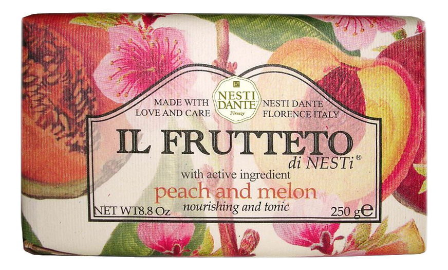 

Мыло Il Frutteto Peach & Melon Soap 250г (персик и дыня)