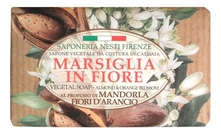 NESTI DANTE Мыло Marsiglia In Fiore Almond & Orange Blossom Soap 125г (миндаль и цветы апельсина)