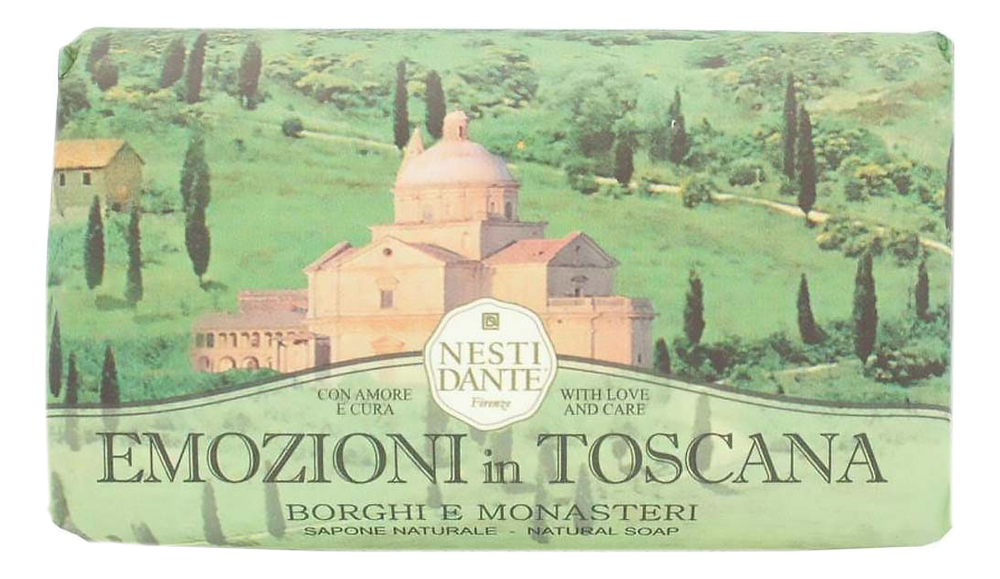 

Мыло Emozioni In Toscana Borghi E Monasteri Soap 250г (монастыри и предместья)