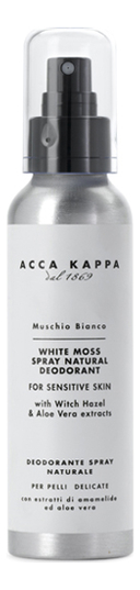 Дезодорант-спрей White Moss Spray Natural Deodorant 125мл