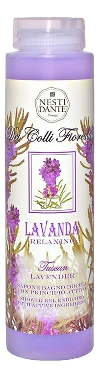 Гель для душа Dei Colli Fiorentini Relaxing Lavender 300мл (расслабляющая лаванда)