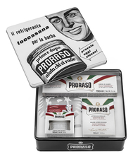 Proraso Набор Toccasana (крем до бритья 100мл + крем для бритья 150мл + бальзам после бритья 100мл)