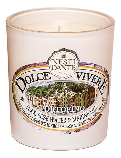 Ароматическая свеча Dolce Vivere Portofino 160г (Портофино) от Randewoo