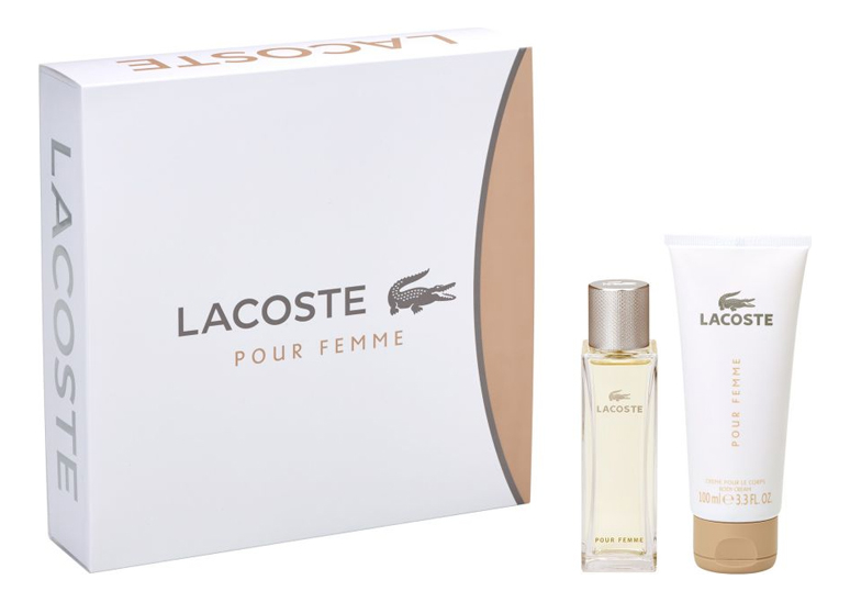 

Pour Femme: набор (п/вода 50мл + крем д/тела 100мл), Pour Femme