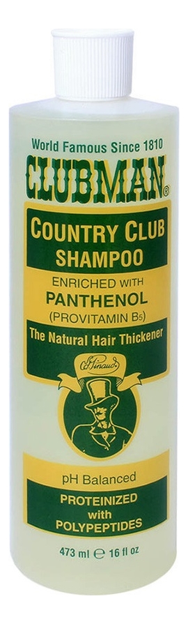 

Восстанавливающий шампунь для ежедневного применения Country Club Shampoo 473мл