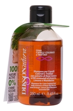 Dikson Шампунь для окрашенных волос с экстрактом красного шиповника Natura Shampoo For Colored & Treated Hair With Rose Berries 250мл