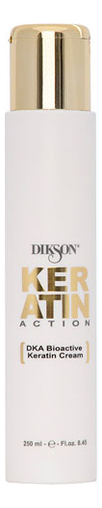 Биоактивный крем-кондиционер для волос с кератином DKA Bioactive Keratin Cream No4: Крем-кондиционер 250мл