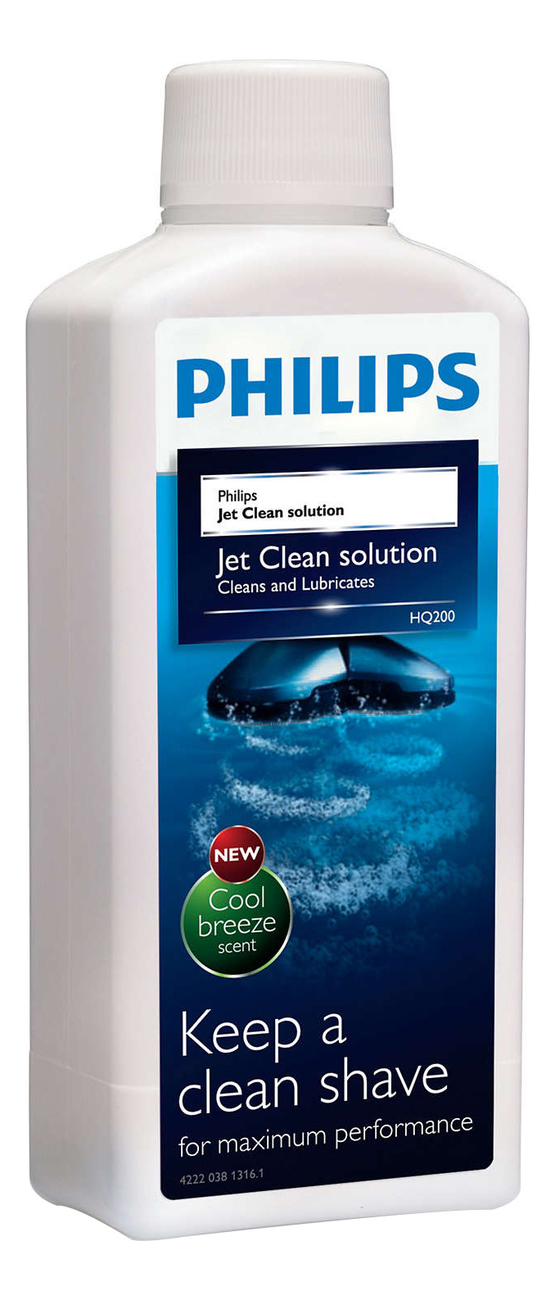 Жидкость для очищения электробритв Jet Clean Solution HQ200/50