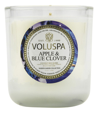VOLUSPA Ароматическая свеча Apple & Blue Clover (яблоко и голубой клевер)